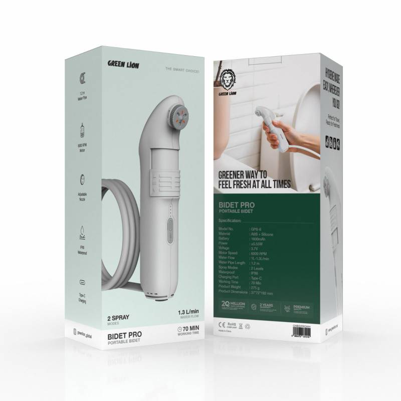 دوش سفری گرین لاین Green Lion Travel Bidet 1019